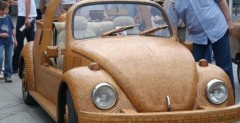 Volkswagen Beetle z drewna