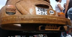 Volkswagen Beetle z drewna