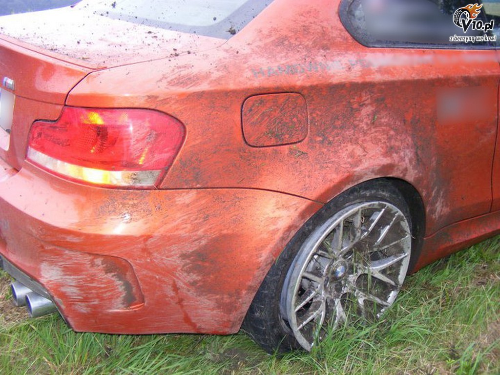 BMW serii 1 M po wypadku
