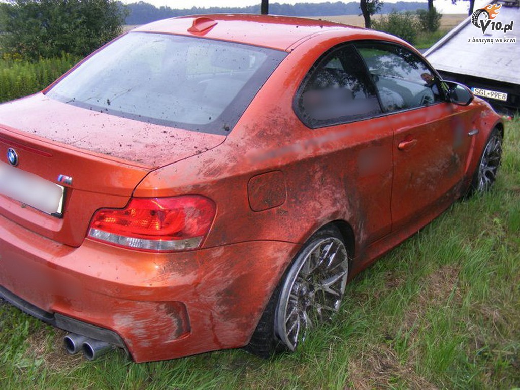 BMW serii 1 M po wypadku
