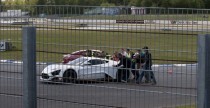 Zenvo ST1 - wypadek na torze