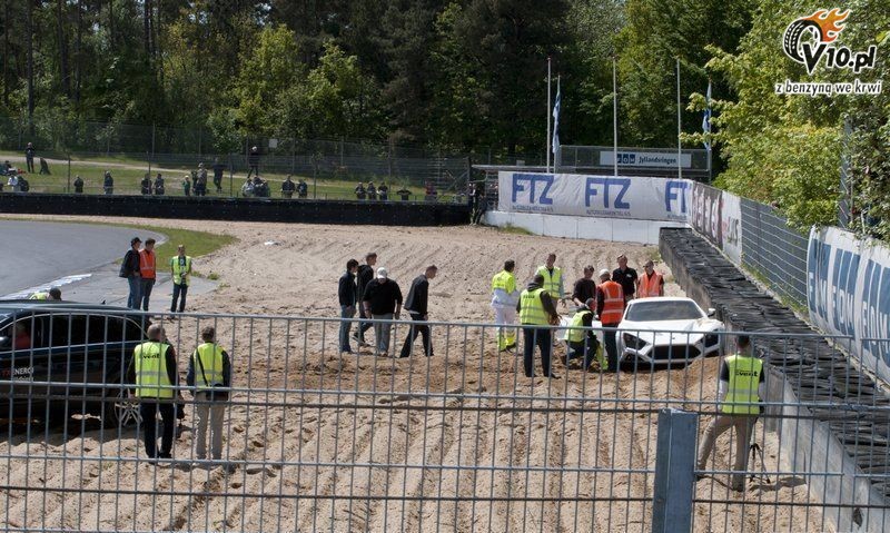 Zenvo ST1 - wypadek na torze
