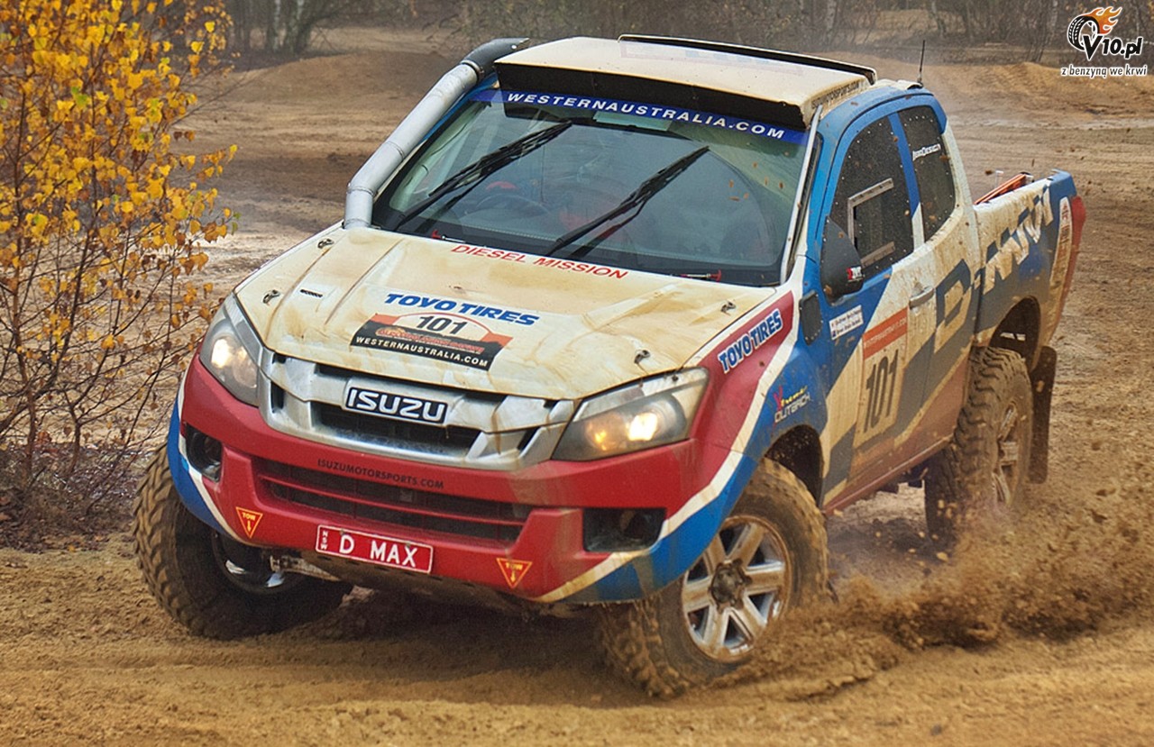 Isuzu D-Max na Dakar 2013