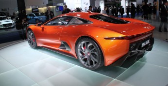 Jaguar C-X75, który będzie nowym autem Bonda