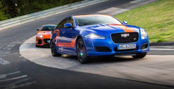 Jaguary F-Type SVR i XJR575 w roli taksówek na Nurburgringu