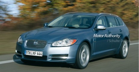 Nowy Jaguar XF kombi - wizualizacja