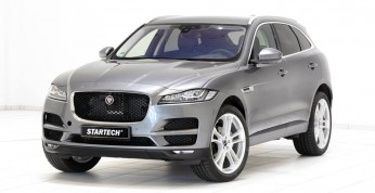Jaguar F-Pace ubrany w felgi Startech