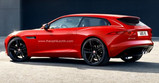 Jaguar F-Type Shooting Brake - wizualizacja