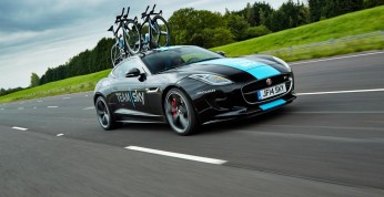 Jaguar F-Type R Coupe - specjalny egzemplarz dla fanów kolarstwa