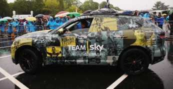Jaguar F-Pace okazał się dobrym wsparciem dla zwycięzców Tour...