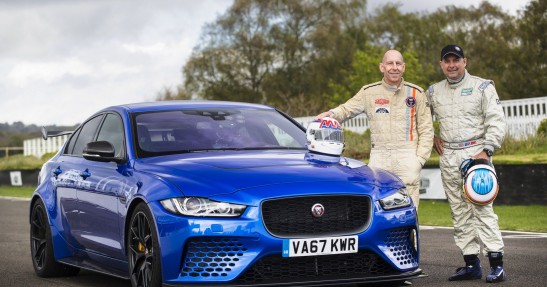 Jaguar XE SV Project 8 - Andy Wallace i Davy Jones