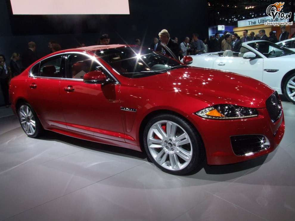 Jaguar XF na targach w Nowym Jorku 2011