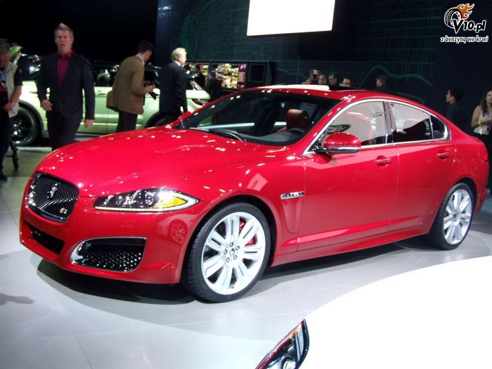 Jaguar XF na targach w Nowym Jorku 2011