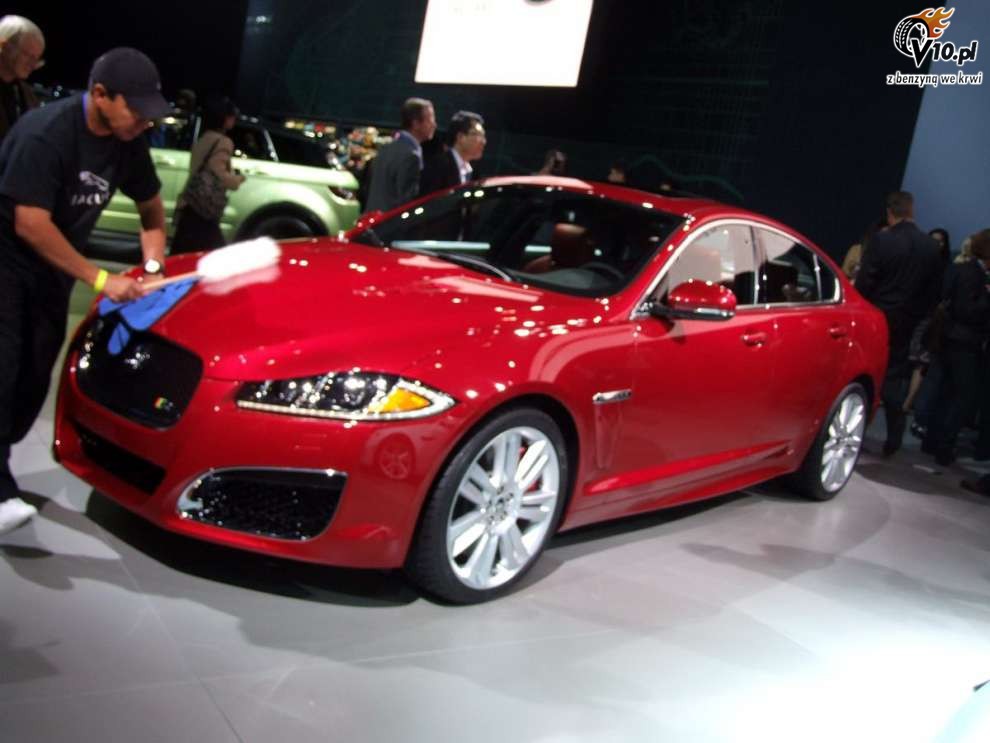 Jaguar XF na targach w Nowym Jorku 2011