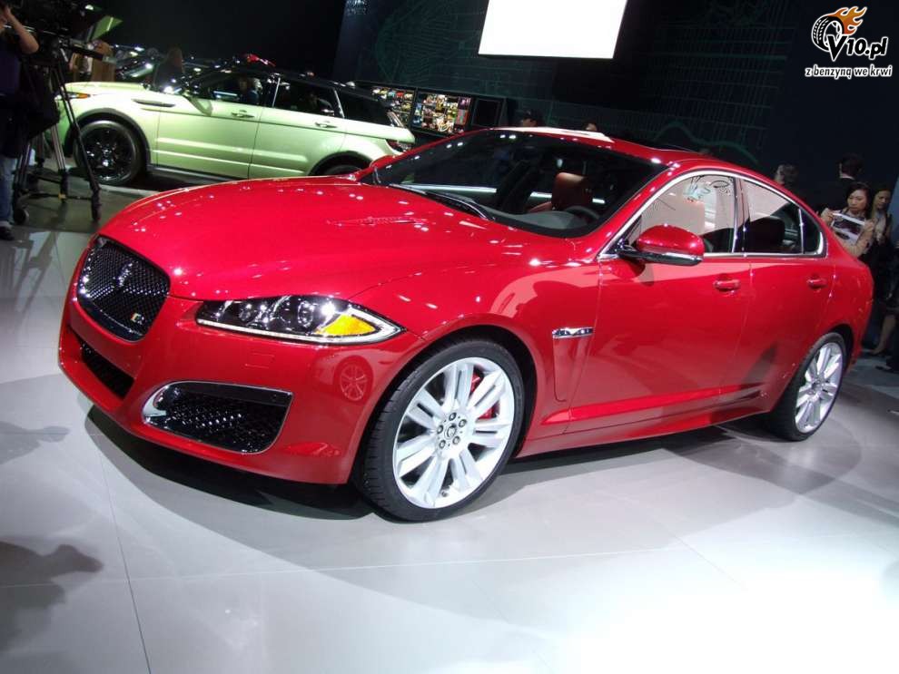 Jaguar XF na targach w Nowym Jorku 2011