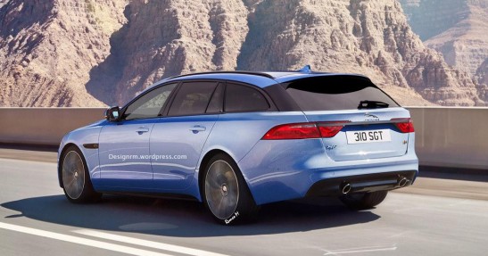 Jaguar XF Sportbrake - wizualizacja