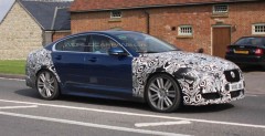 Nowy Jaguar XF-R 2012 po face liftingu - zdjcie szpiegowskie