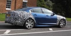 Nowy Jaguar XF-R 2012 po face liftingu - zdjcie szpiegowskie