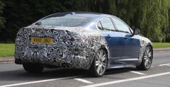 Nowy Jaguar XF-R 2012 po face liftingu - zdjcie szpiegowskie
