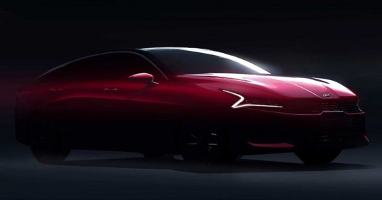 Kia K5 2020 teaser