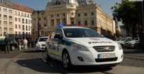 Kia Cee'd w barwach sowackiej policji