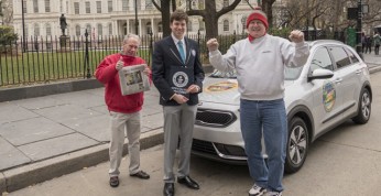 Kia Niro z rekordem Guinnessa