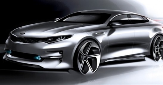 Kia Optima - wizualizacja