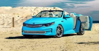 Wyjątkowa Kia Optima jedzie na SEMA