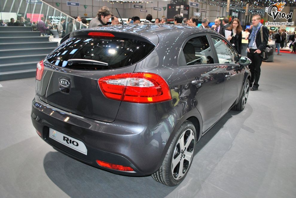 2012 Kia Rio na targach w Genewie 2011