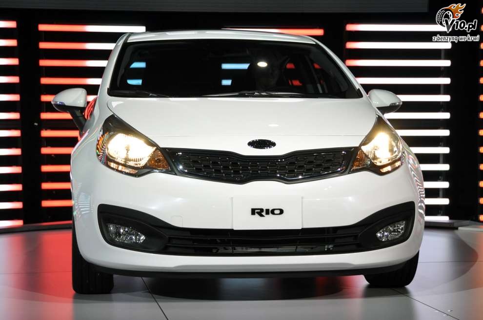 Kia Rio Sedan na targach w Nowym Jorku 2011