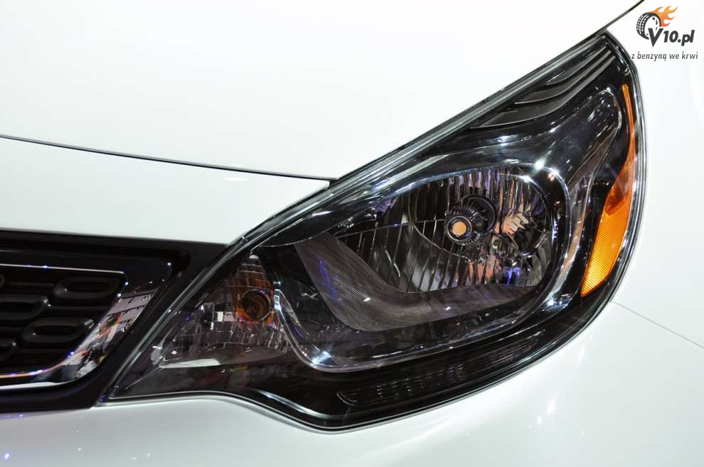 Kia Rio Sedan na targach w Nowym Jorku 2011