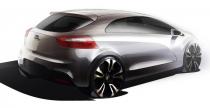 Kia Rio - szkice