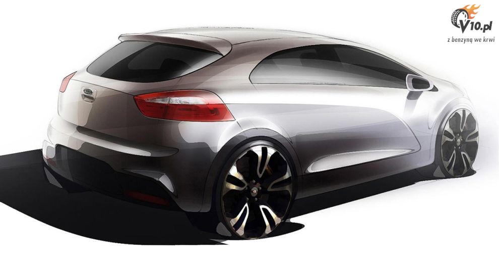 Kia Rio - szkice