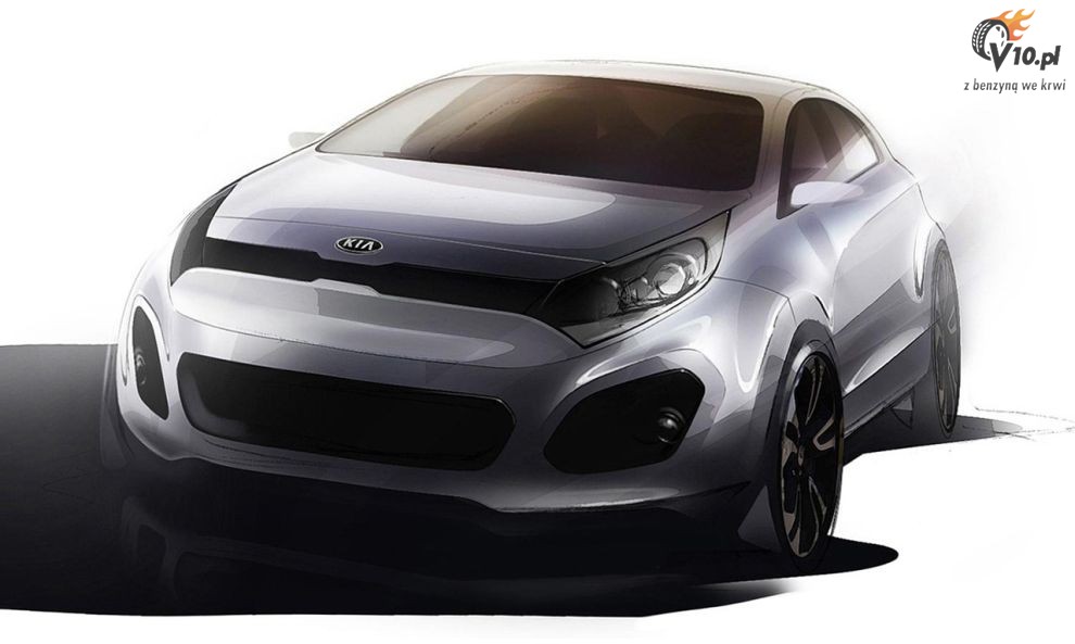 Kia Rio - szkice