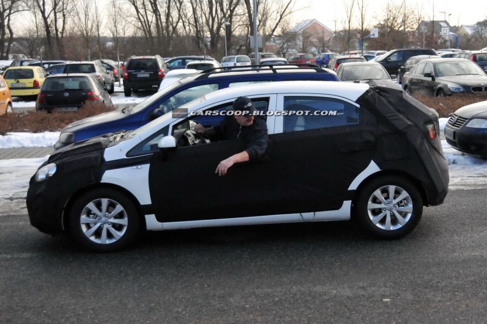 2012 Kia Rio - zdjcia szpiegowskie