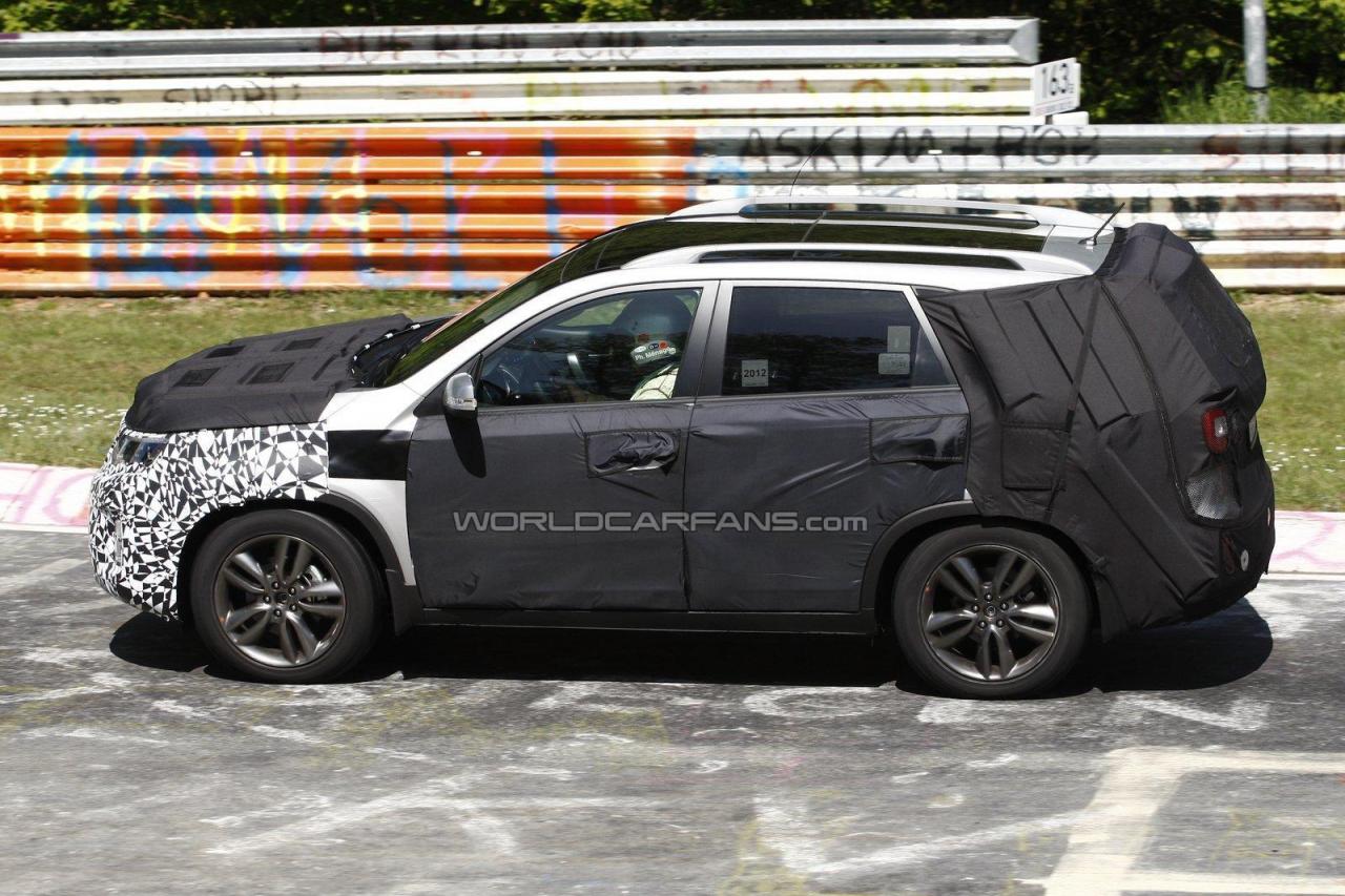 Kia Sorento - zdjcia szpiegowskie
