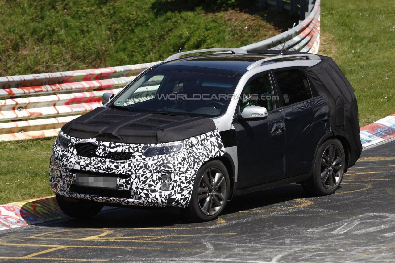 Kia Sorento - zdjcia szpiegowskie