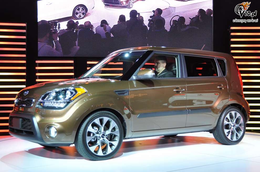 Kia Soul na targach w Nowym Jorku 2011