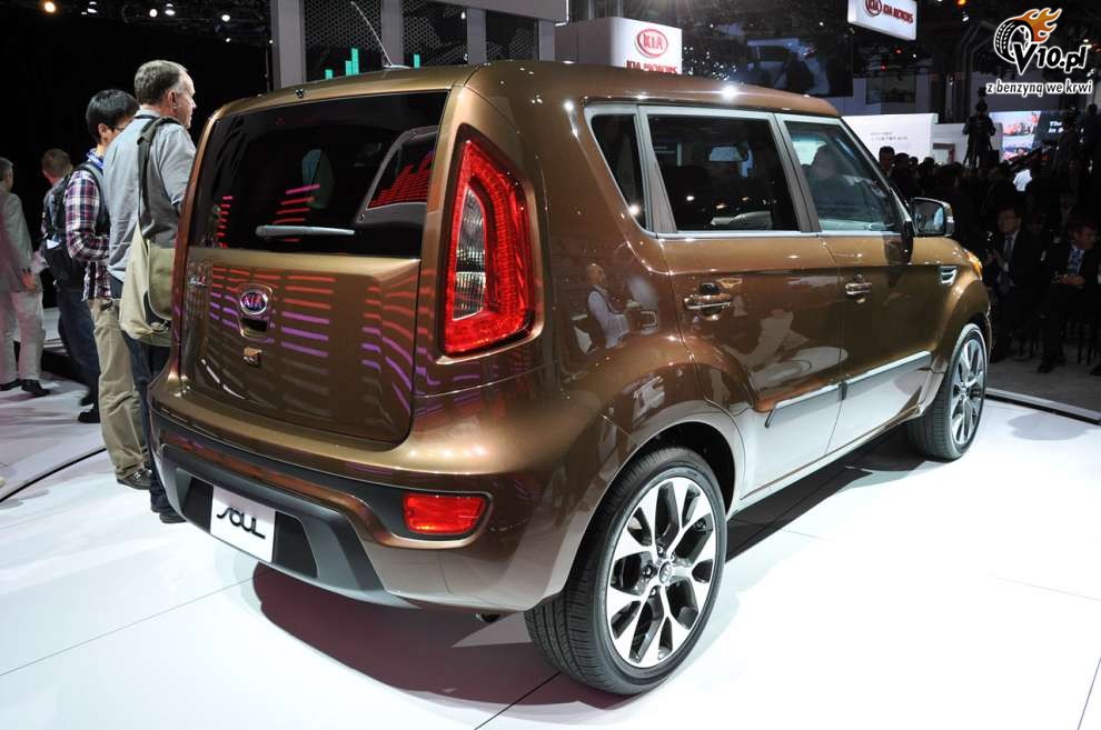 Kia Soul na targach w Nowym Jorku 2011