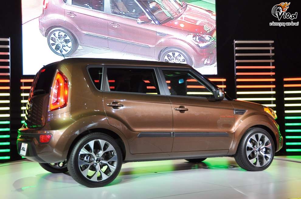 Kia Soul na targach w Nowym Jorku 2011