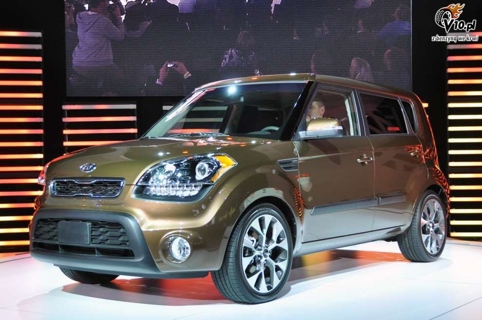 Kia Soul na targach w Nowym Jorku 2011