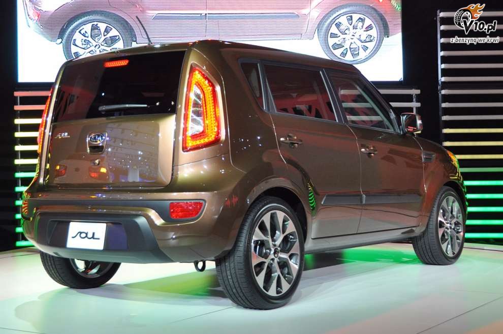 Kia Soul na targach w Nowym Jorku 2011