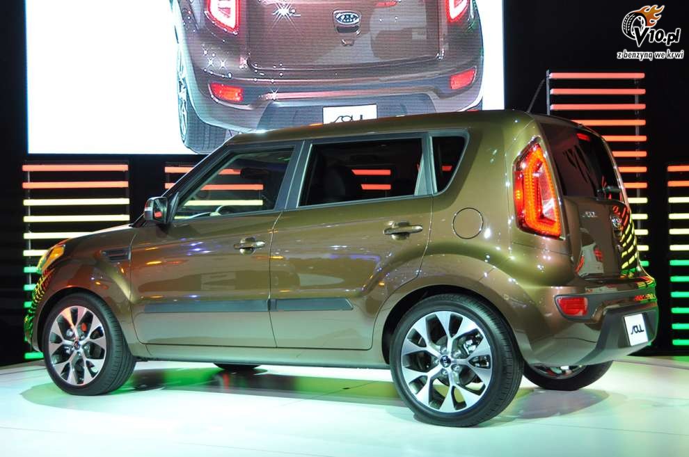 Kia Soul na targach w Nowym Jorku 2011