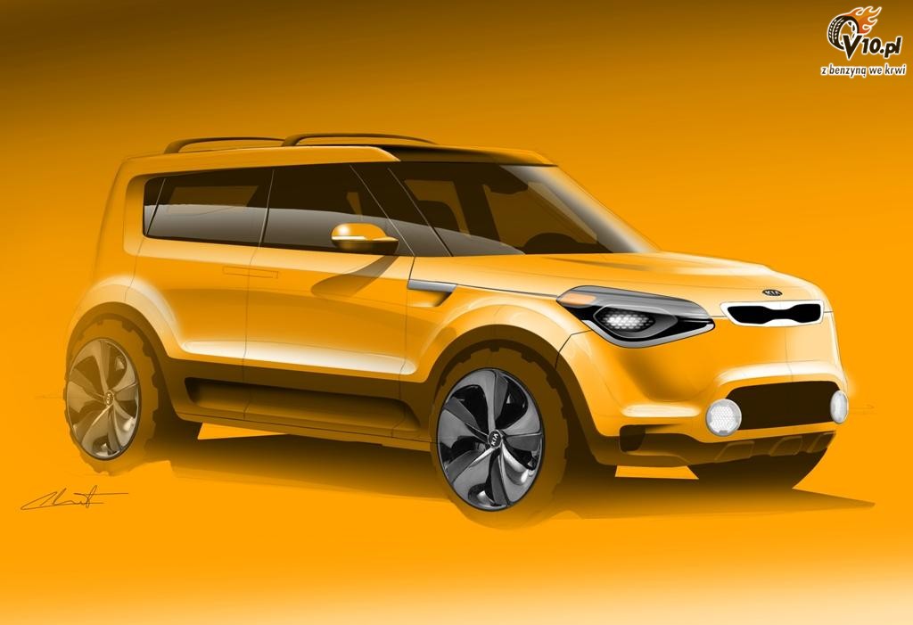 Kia Soul AWD - wizualizacja