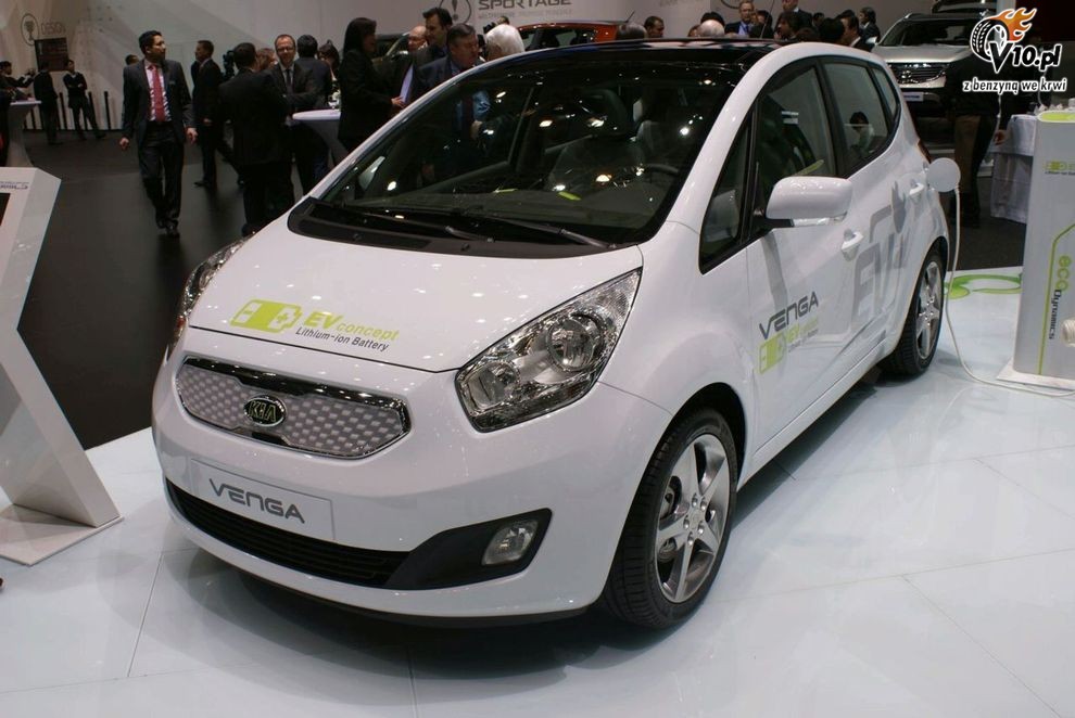 Nowa Kia Venga EV - Geneva Motor Show 2010