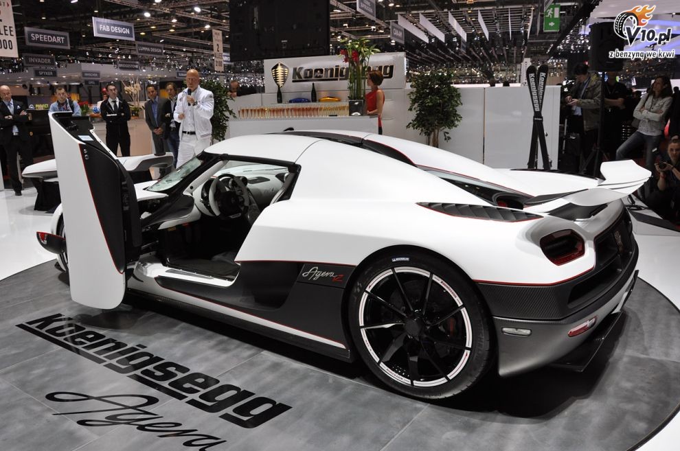 Koenigsegg Agera R na targach w Genewie 2011