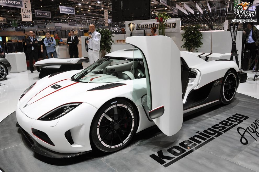 Koenigsegg Agera R na targach w Genewie 2011