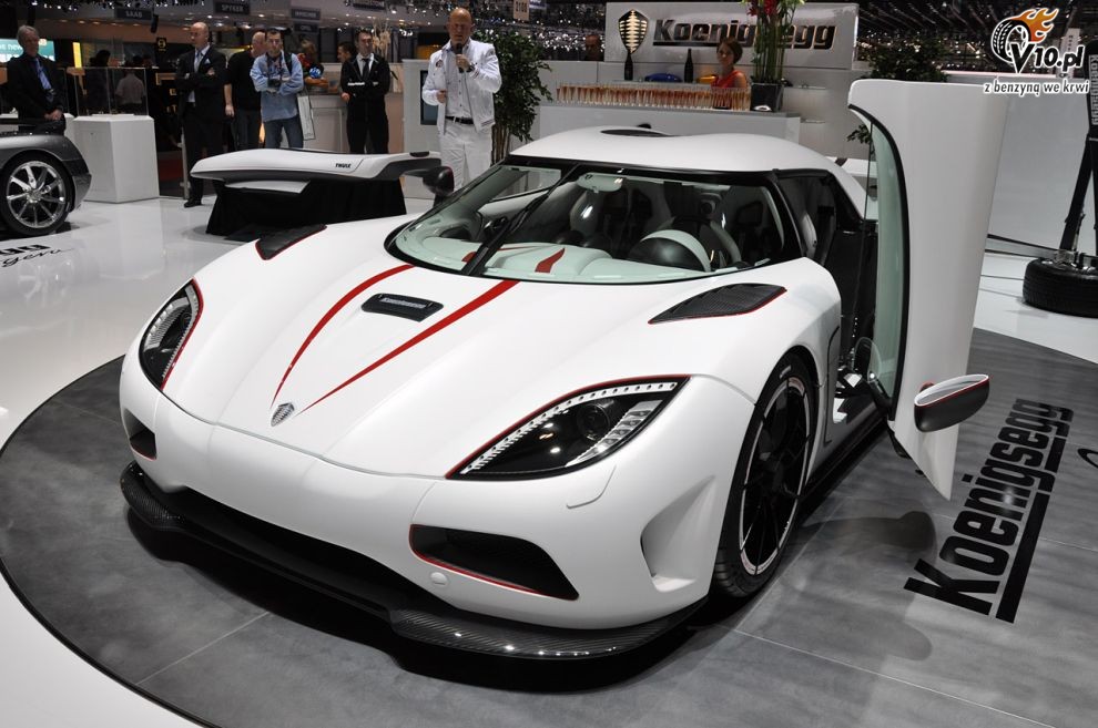 Koenigsegg Agera R na targach w Genewie 2011