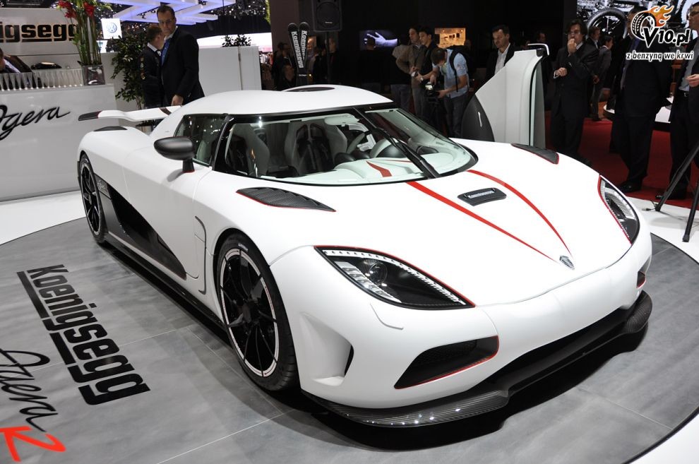 Koenigsegg Agera R na targach w Genewie 2011