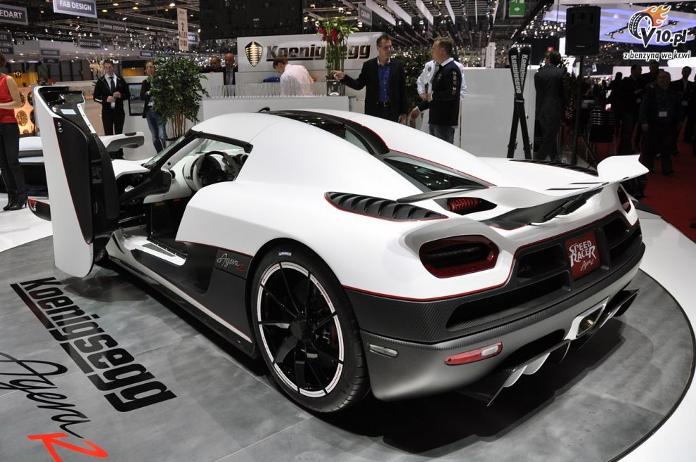 Koenigsegg Agera R na targach w Genewie 2011